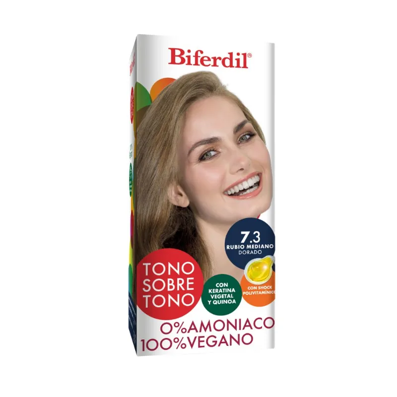 Coloración Permanente Biferdil Tono sobre Tono
