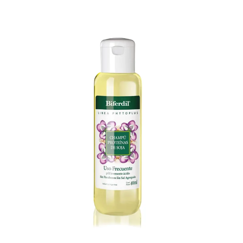 Shampoo Biferdil Proteínas de Soja x 400 ml