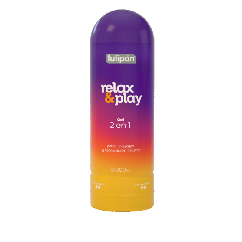 Gel 2 en 1 Tulipan Relax & Play x 200 ml