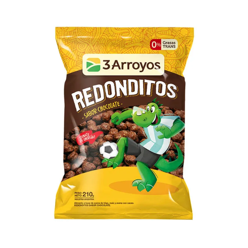 Redonditos 3 Arroyos Chocolate 210 Gr