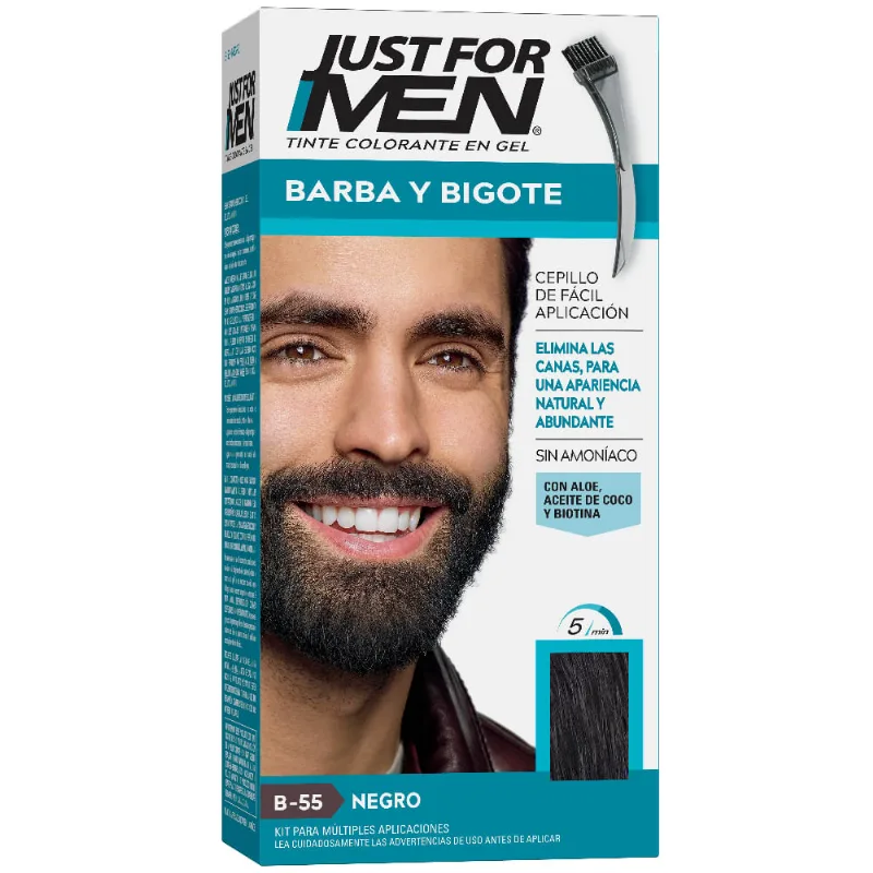 Kit Coloración Barba y Bigote