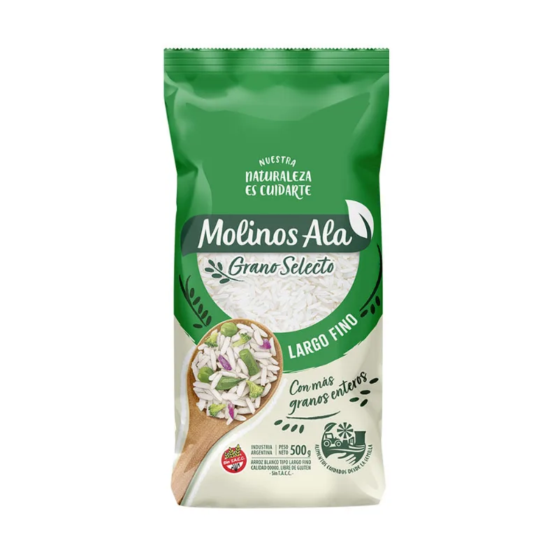 Aceite de Coco Neutro 360 Cc Entrenuts Arroz Largo Fino Molinos Ala 500 Gr