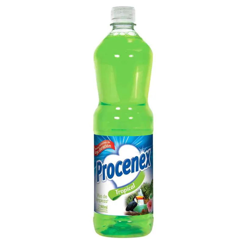 Limpiador Líquido Procenex Extra Fragancia Tropical 900 Ml