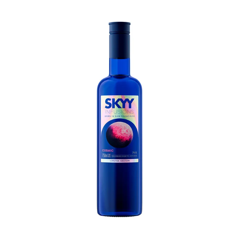 Vodka Sabor Cosmic 750 Ml Skyy Vodka Infusions Cosmic X 750 Ml Skyy