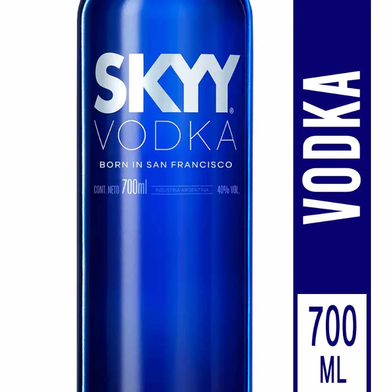 Vodka Skyy 700 Ml Vodka 700ml Skyy