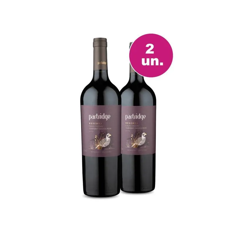 Kit 2 Partridge Reserva Edición Limitada Cabernet Sauvignon