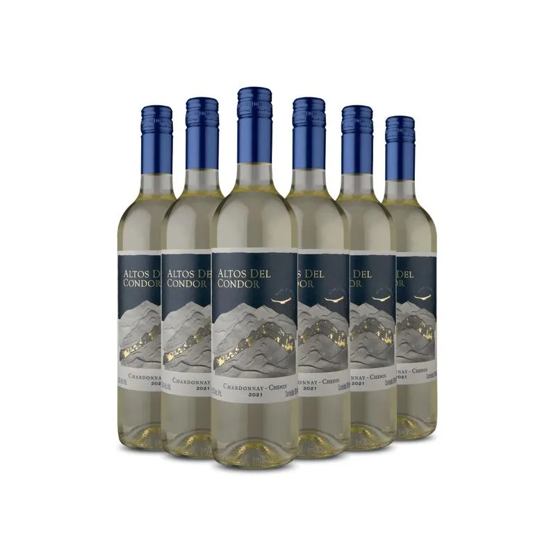 Kit Altos Del Condor Chardonnay Chenin Blanc 2021 6 Garrafas