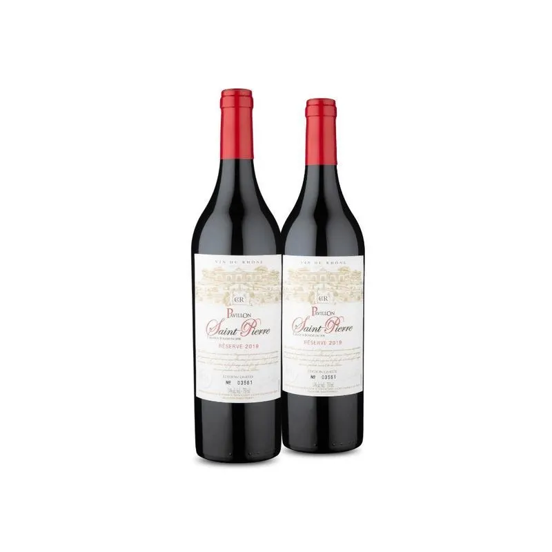 Kit 2 Pavillon Saint Pierre Réserve Côtes-du-rhône 2019