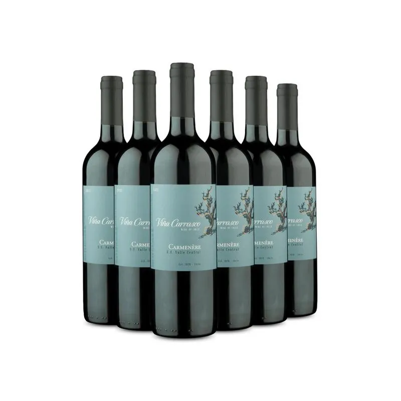 Kit 6 Via Carrasco D.o. Valle Central Carmenère 2022