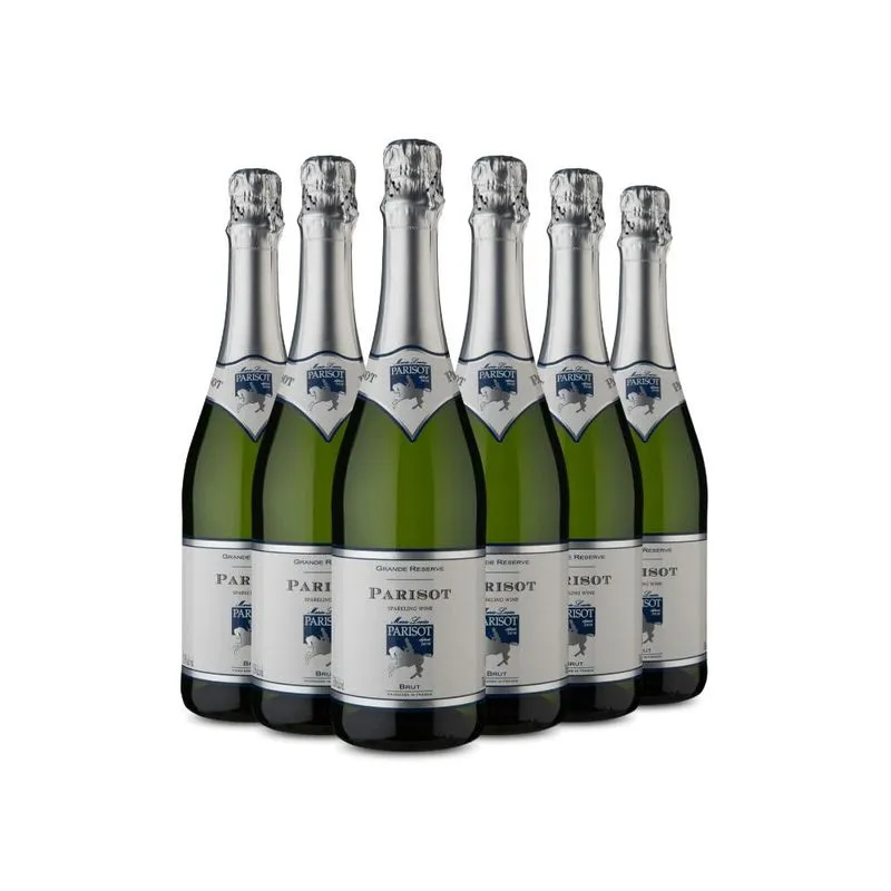 Kit Espumante Marie-louise Parisot Brut 6 Garrafas