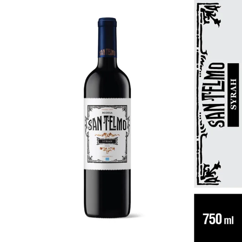 Vino Tinto Fino San Telmo Syrah 750 Cc
