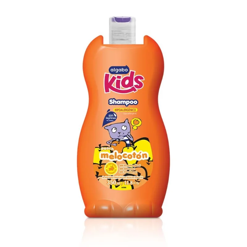 Shampoo Algabo melocotón kids 350 cc.