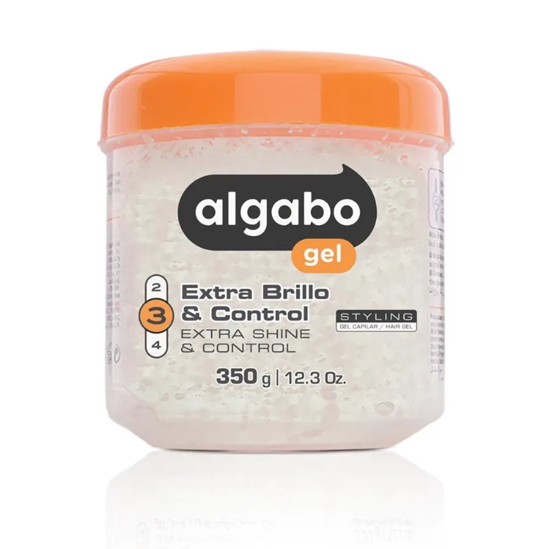 Gel fijador Algabo brillo + control 325 g.