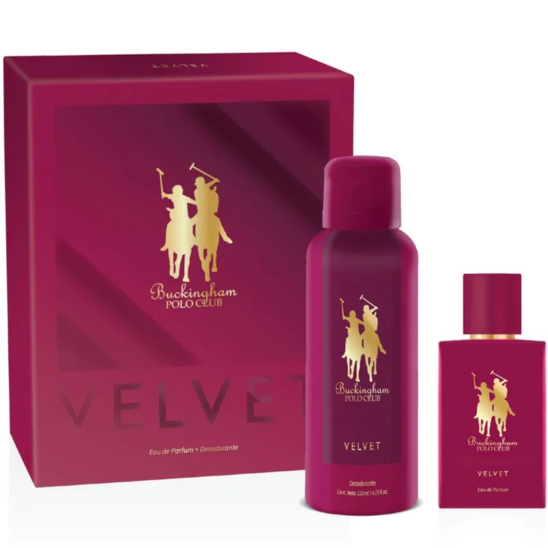 Set de regalo Fem Deo + Edp Buckingham Polo Club 50 ml