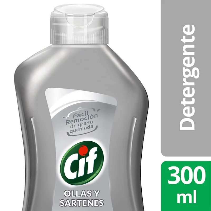 Cif Lavavajillas Ollas Y Sartenes 300 Ml