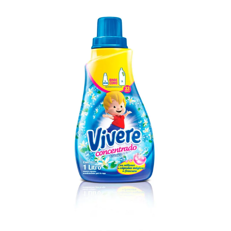 Vivere Suavizante Concentrado Botella Clásico 1 L