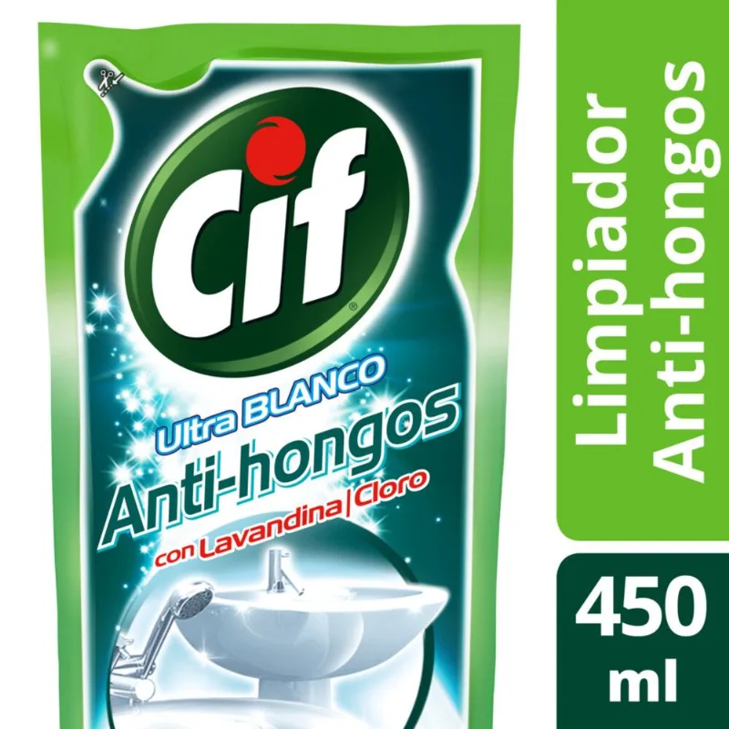 Limpiador Cif ultra blanco 450 ml.