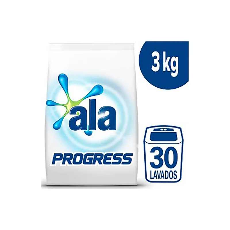 Ala Jabón Para Ropa Polvo Progress 3 Kg