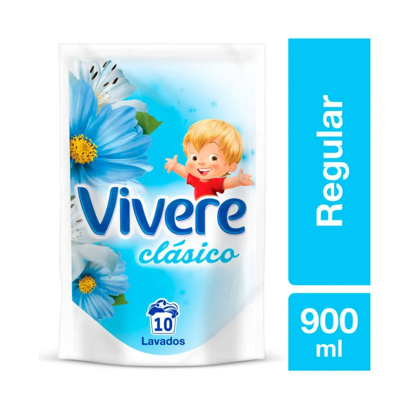 Suavizante para ropa Vivere clásico 900 ml