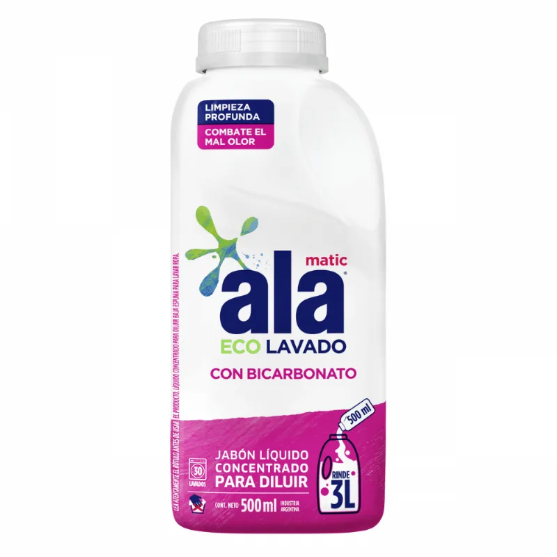 Jabón Líquido Concentrado para Diluir con Bicarbonato 500 Ml