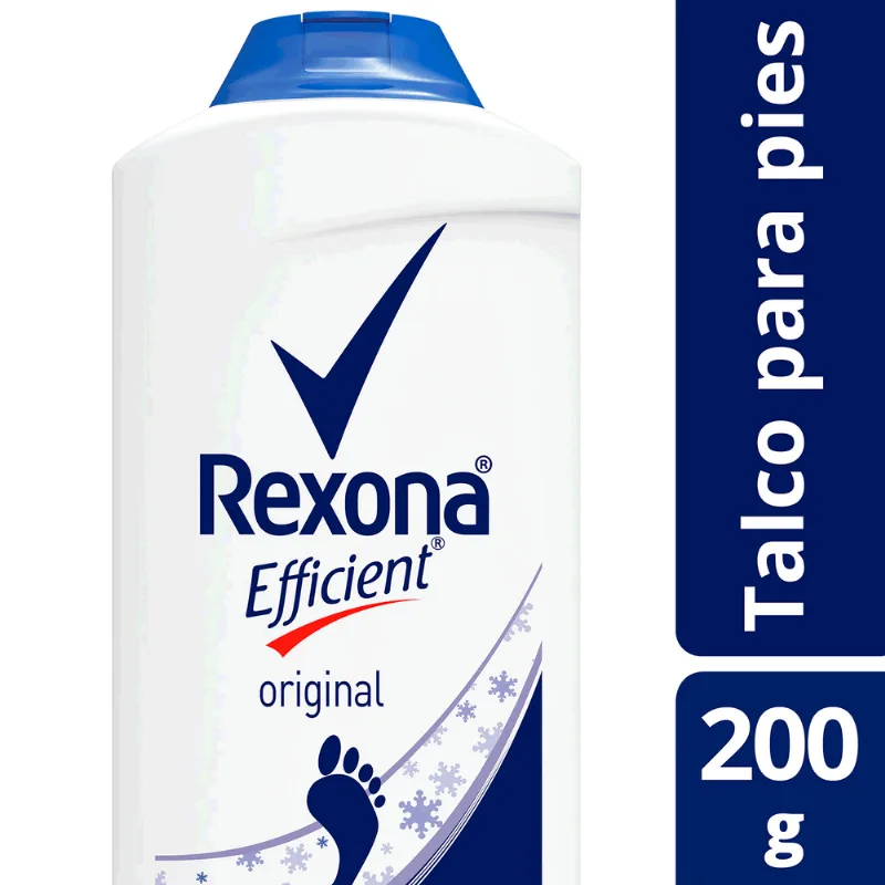 Talco para Pies Rexona Efficient Original 200 g