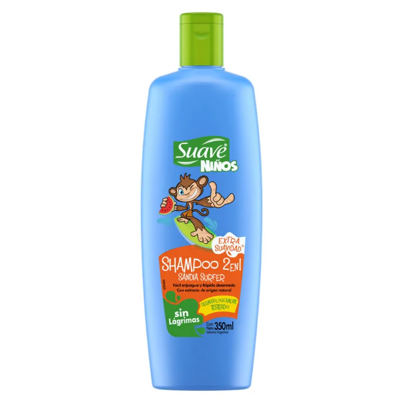 Shampoo 2 En 1 Suave Kids Sandia Surfer x 350 ml