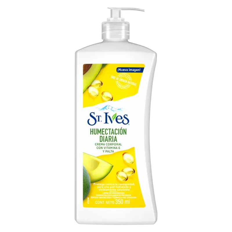 Crema Corporal St. Ives Humectación Diaria x 350 ml