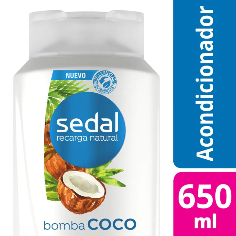 Acondicionador Sedal Bomba Coco 650 Ml
