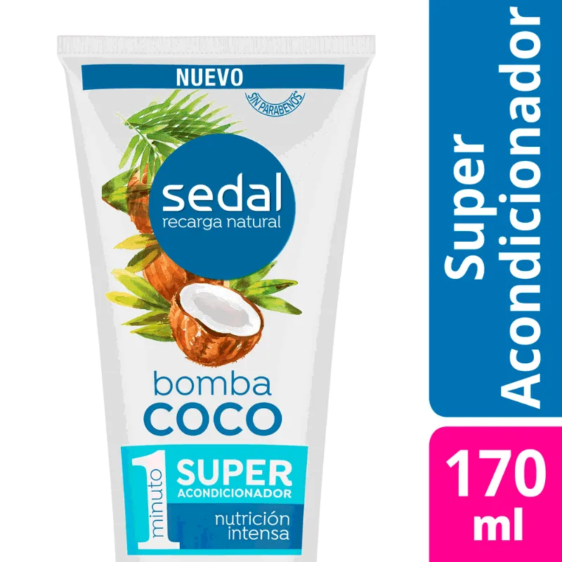 Súper Acondicionador Bomba Coco 170 ml