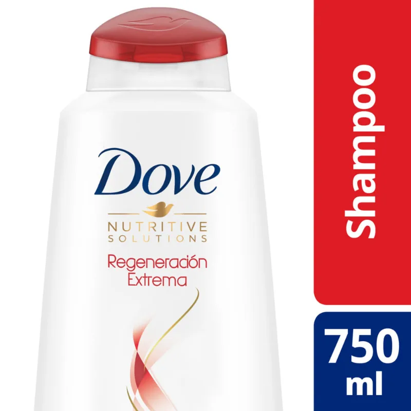 Shampoo Dove Regeneración Extrema 750 Ml