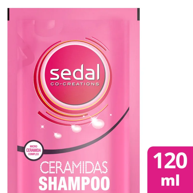 Shampoo Sedal ceramidas doy pack 120 cc.