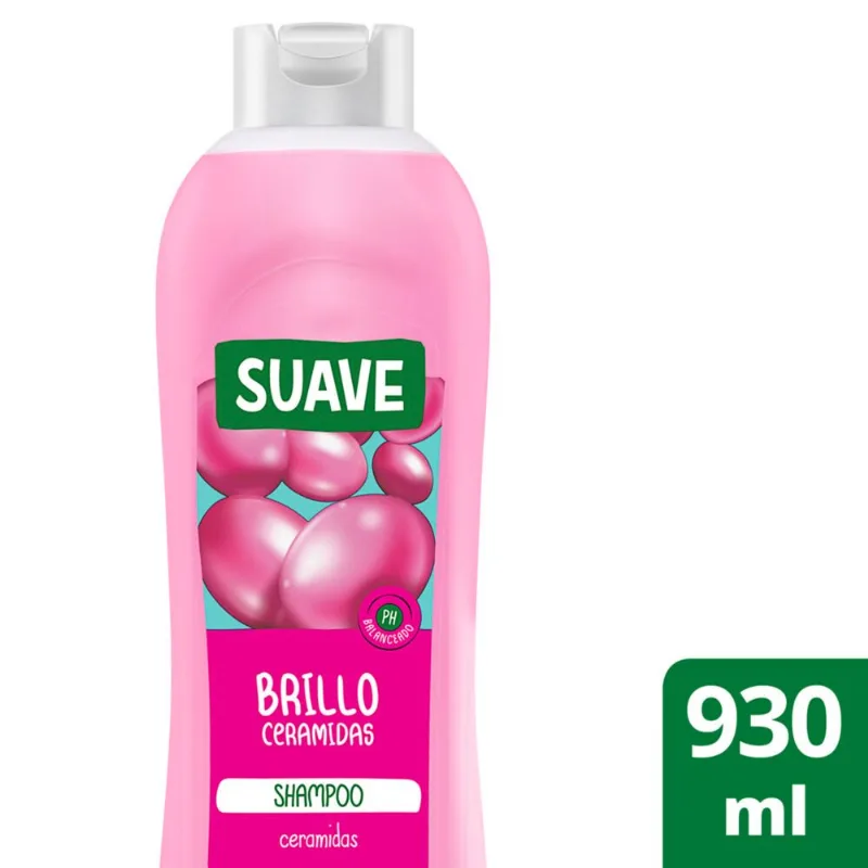 Shampoo Suave Brillo Ceramidas 930 ml