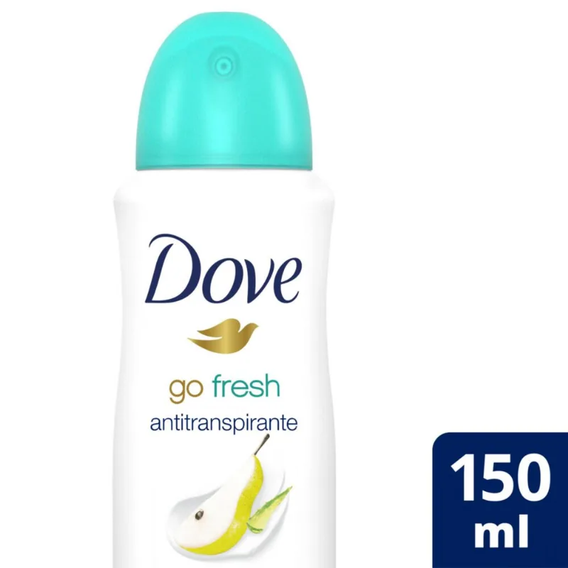 Antitranspirante en aerosol Dove go fresh pera y aloe vera 150 ml