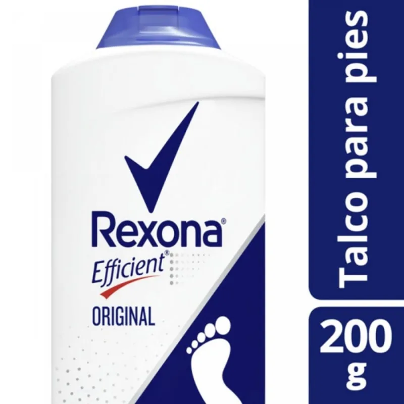 Talco Desodorante Para Pies Efficient 200 Gr