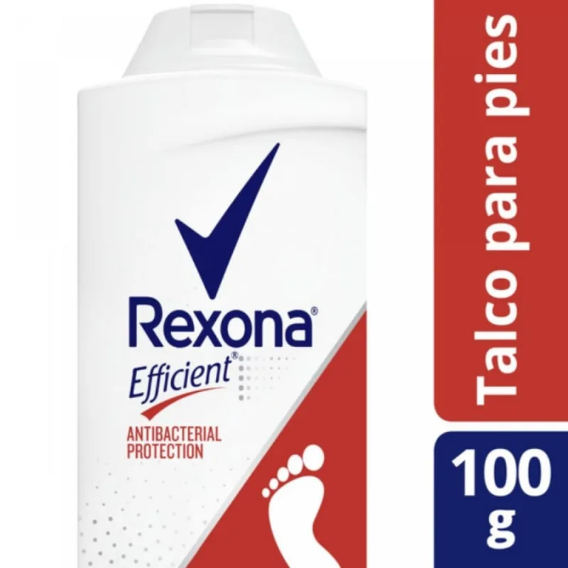 Talco Para Pies Efficient Antibacteriano 100 Gr