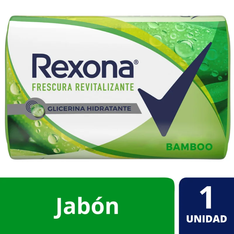 Jabon tocador bamboo fresh Rexona 125 g.