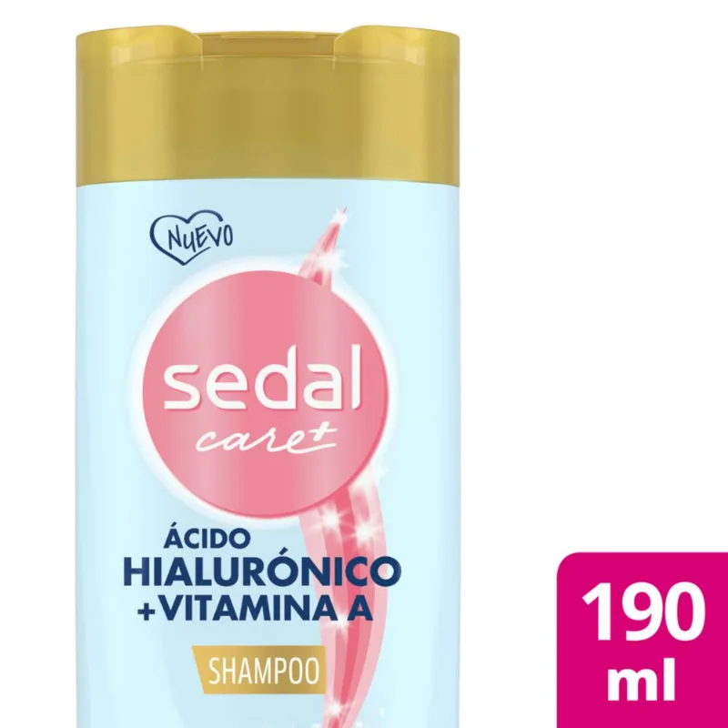 Shampoo Sedal ácido hialurónico + vitamina a 190 ml