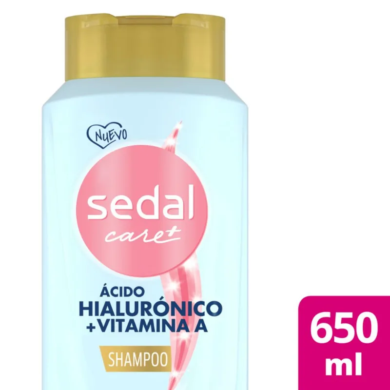 Shampoo Sedal ácido hialurónico + vitamina a 650 ml.