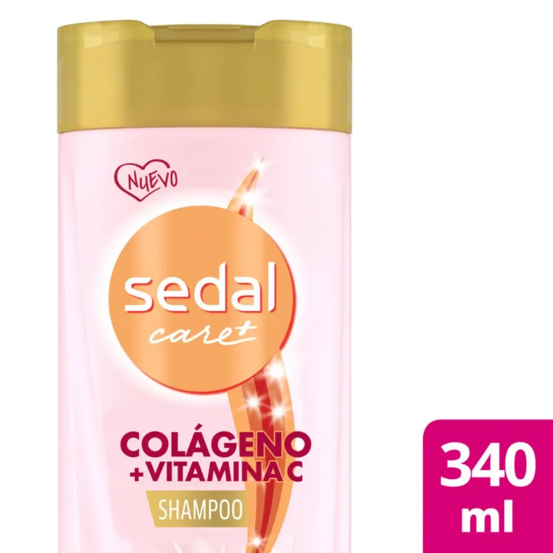 Shampoo Sedal colágeno + vitamina c 340 ml.