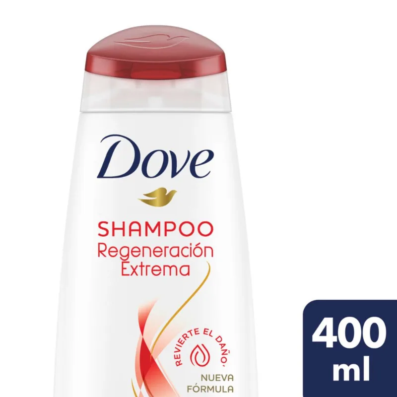 Shampoo regeneración extrema Dove 400 cc.