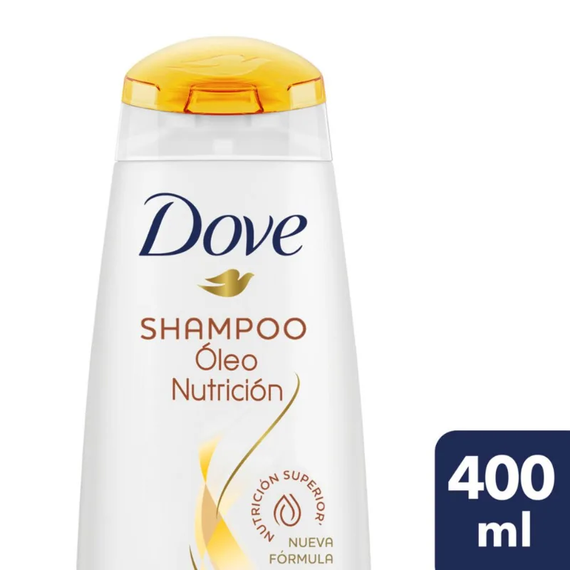 Shampoo óleo nutrición Dove 400 cc.