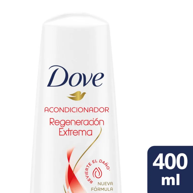 Acondicionador Dove regeneración extrema 400 cc. Acondicionar regeneración extrema Dove 400 cc.