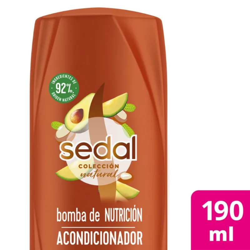 Acondicionador Sedal bomba nutrición antifrizz 190 ml.