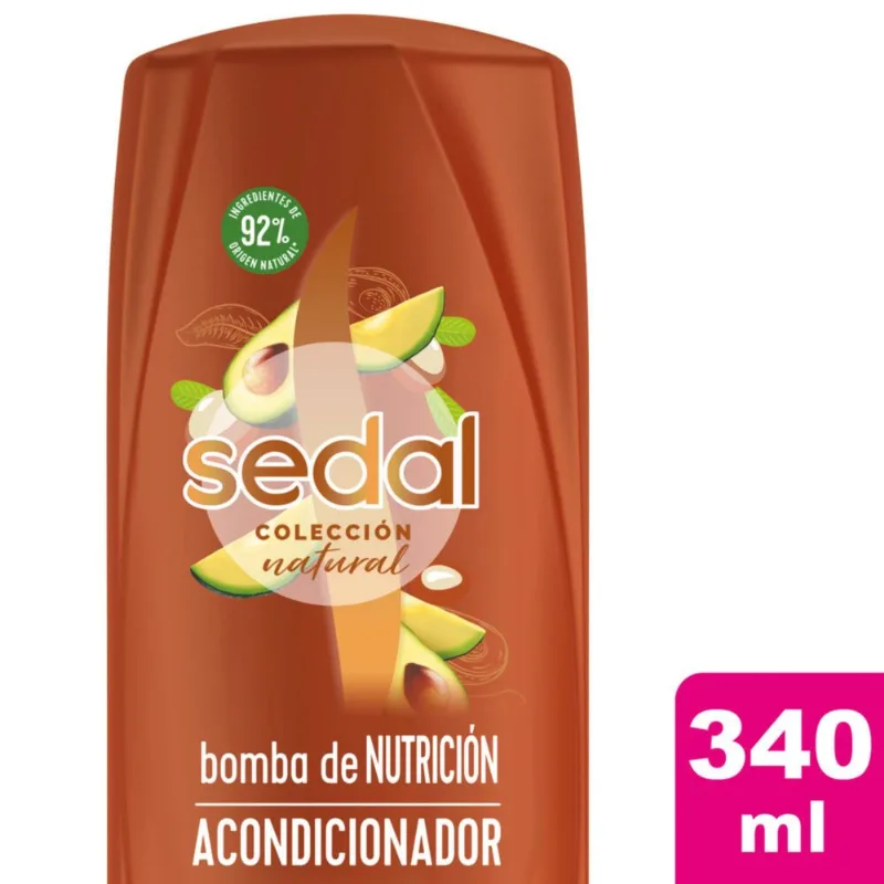Acondicionador Sedal bomba nutrición antifrizz 340 ml.
