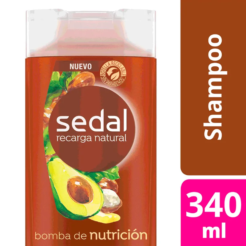 Shampoo Bomba de Nutrición 340 ml
