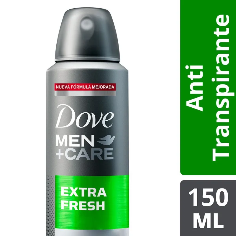 Desodorante Spray Dove Men A Prueba de Agua Extra Fresh 89 g