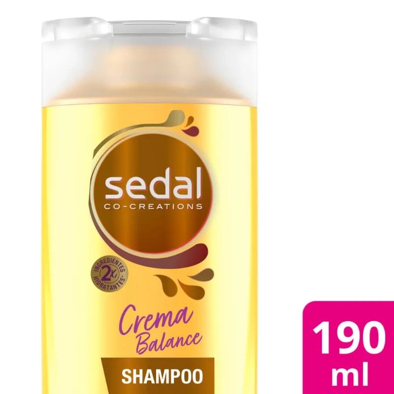 Shampoo Sedal crema balance 190 cc.