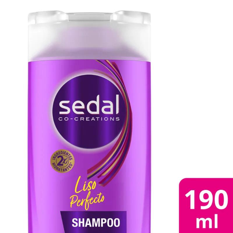 Shampoo Sedal liso perfecto 190 cc.