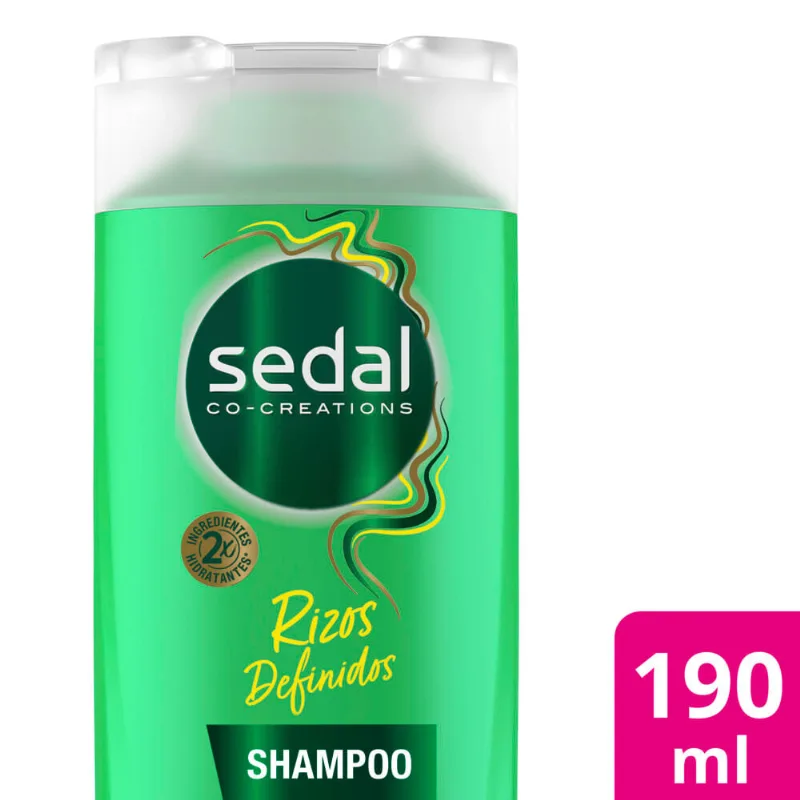 Shampoo Sedal rizos definidos 190 cc.