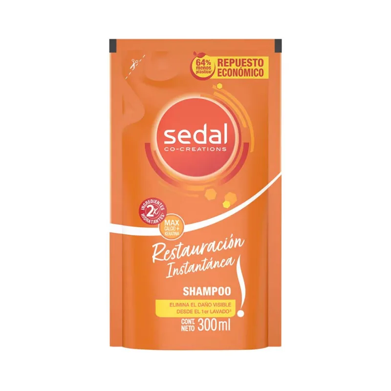 Shampoo Sedal Restauracion Instantanea 300ml
